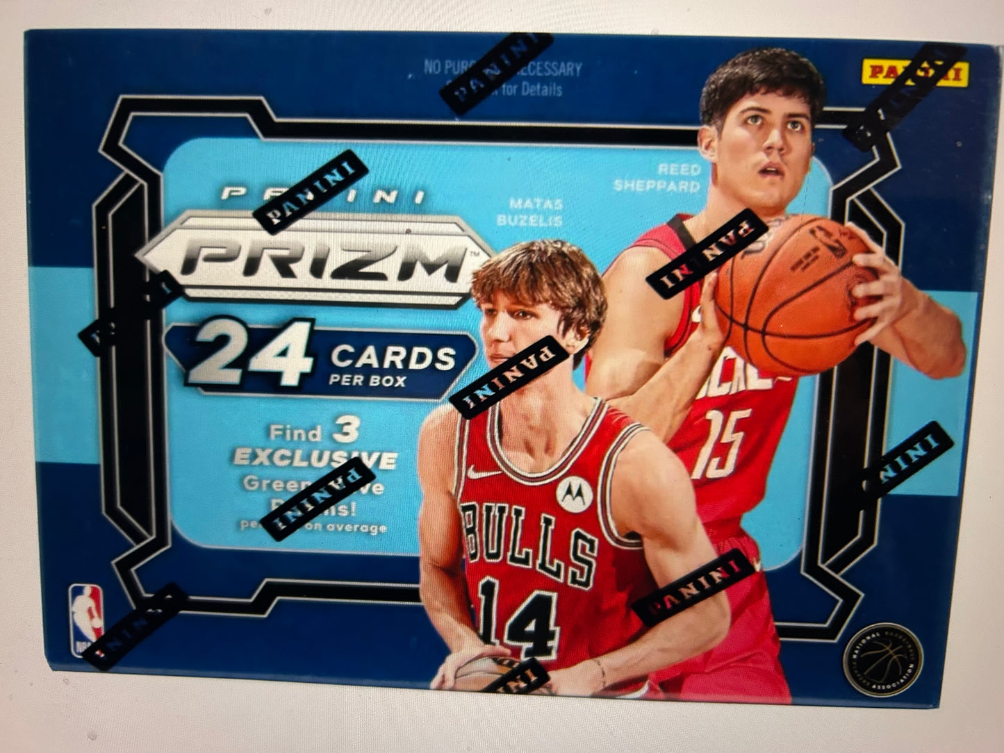 2024/25 Panini Prizm Basketball 6-Pack Hobby Blaster Box Green Wave Prizm
