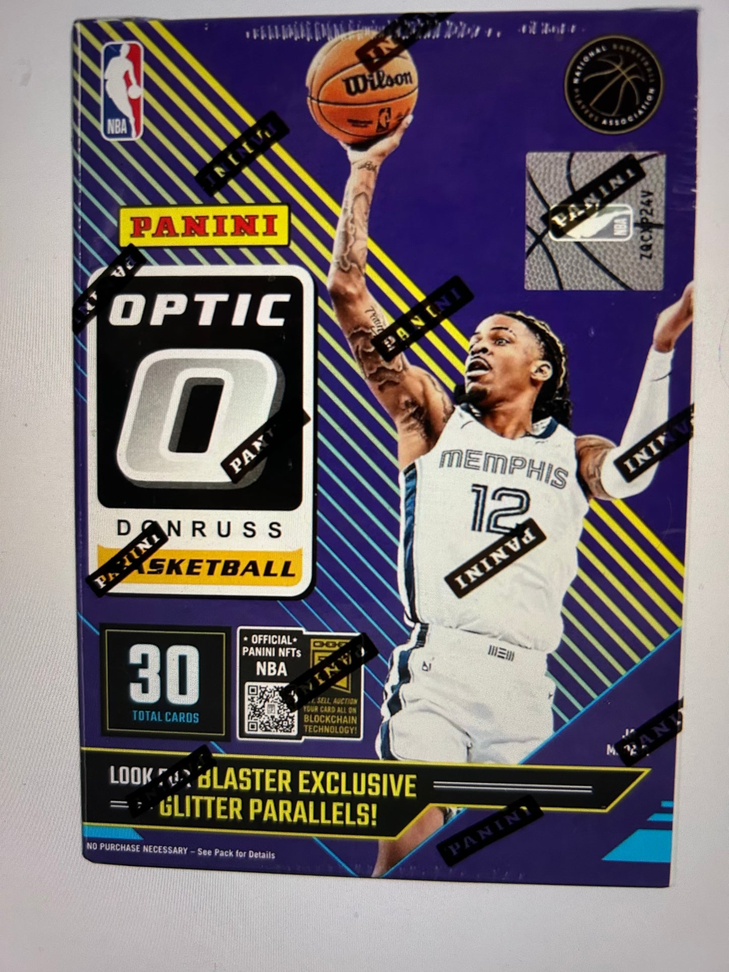 2024/25 Panini Donruss Optic Basketball 6-Pack Blaster Box Glitter Parallels