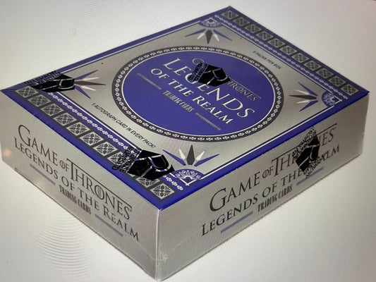 2024 Rittenhouse Game Of Thrones Legends of the Realm Trading Cards Hobby Box.