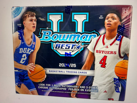 2024/25 Bowman University Best Basketball Hobby Box