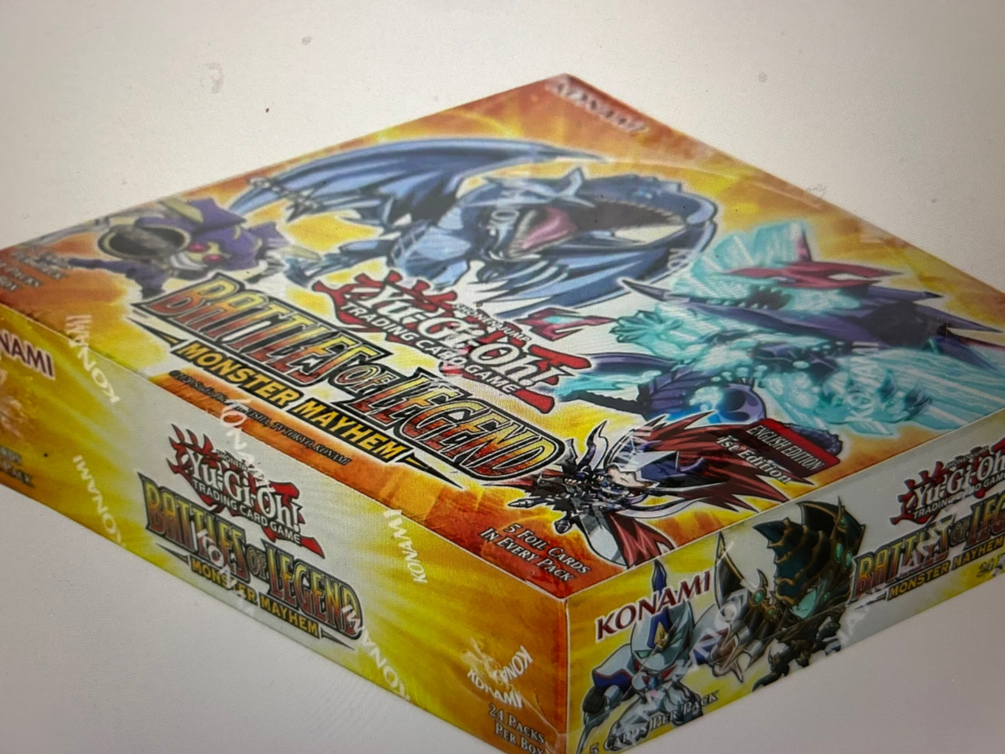 Yu-Gi-Oh Battles of Legend: Monster Mayhem Booster Box