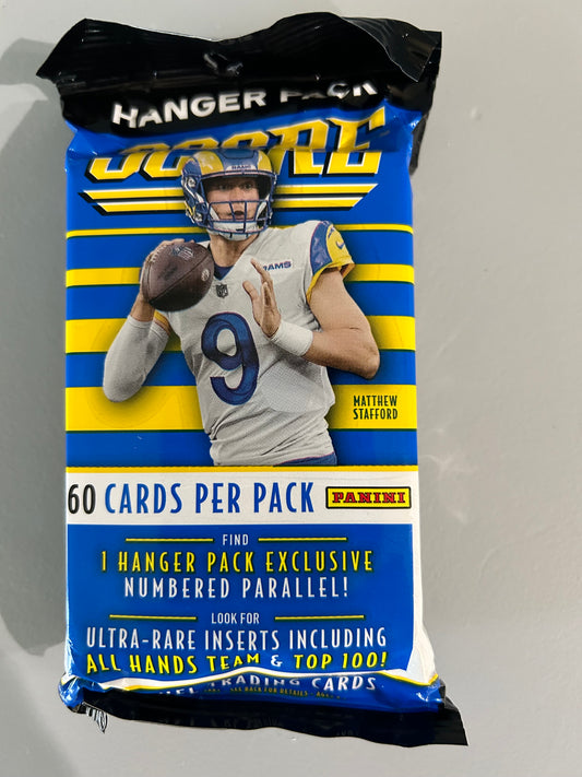 2022 Panini Score Football Hanger Pack