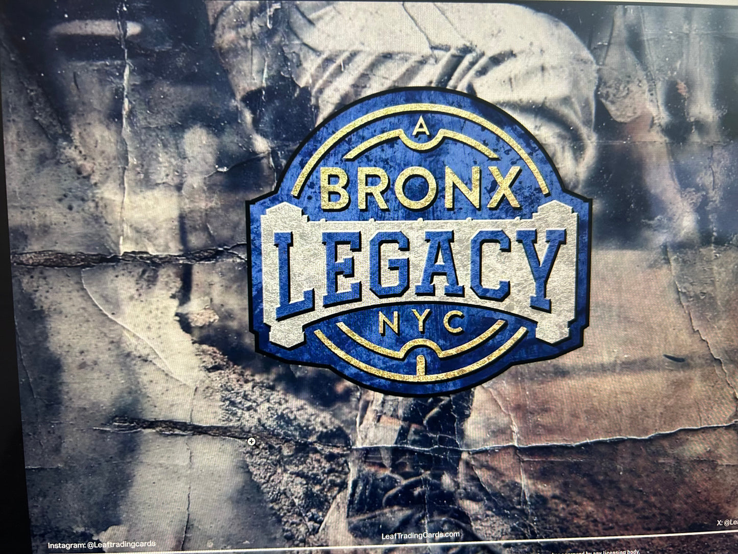 2025 Leaf Bronx Legacy Baseball Hobby Box