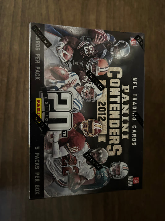 2012 Panini Contenders Football 5-Pack Blaster Box (1 Auto Per Box!)