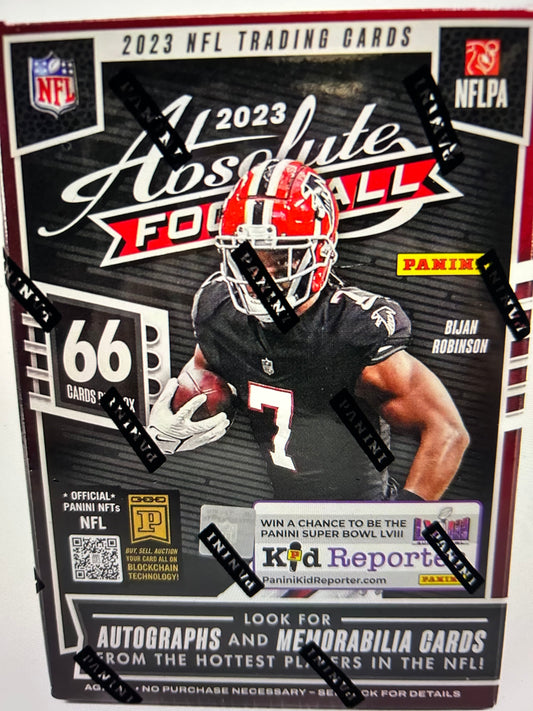 2023 Panini Absolute Football 6-Pack Blaster Box
