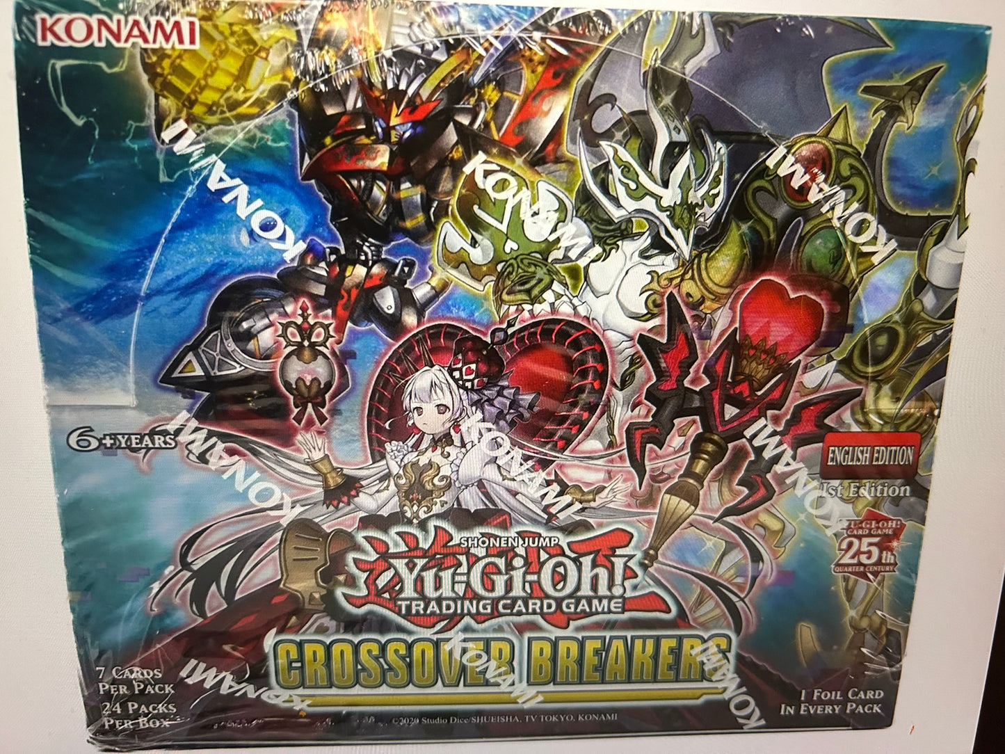 Yu-Gi-Oh Crossover Breakers Booster Box