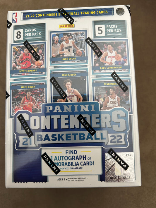 2021/22 Panini Contenders Basketball 6-Pack Blaster Box (Fanatics)