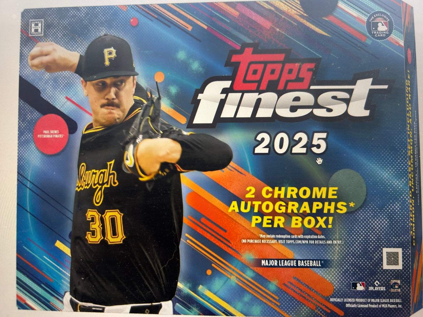 2025 Topps Finest Baseball Hobby Box