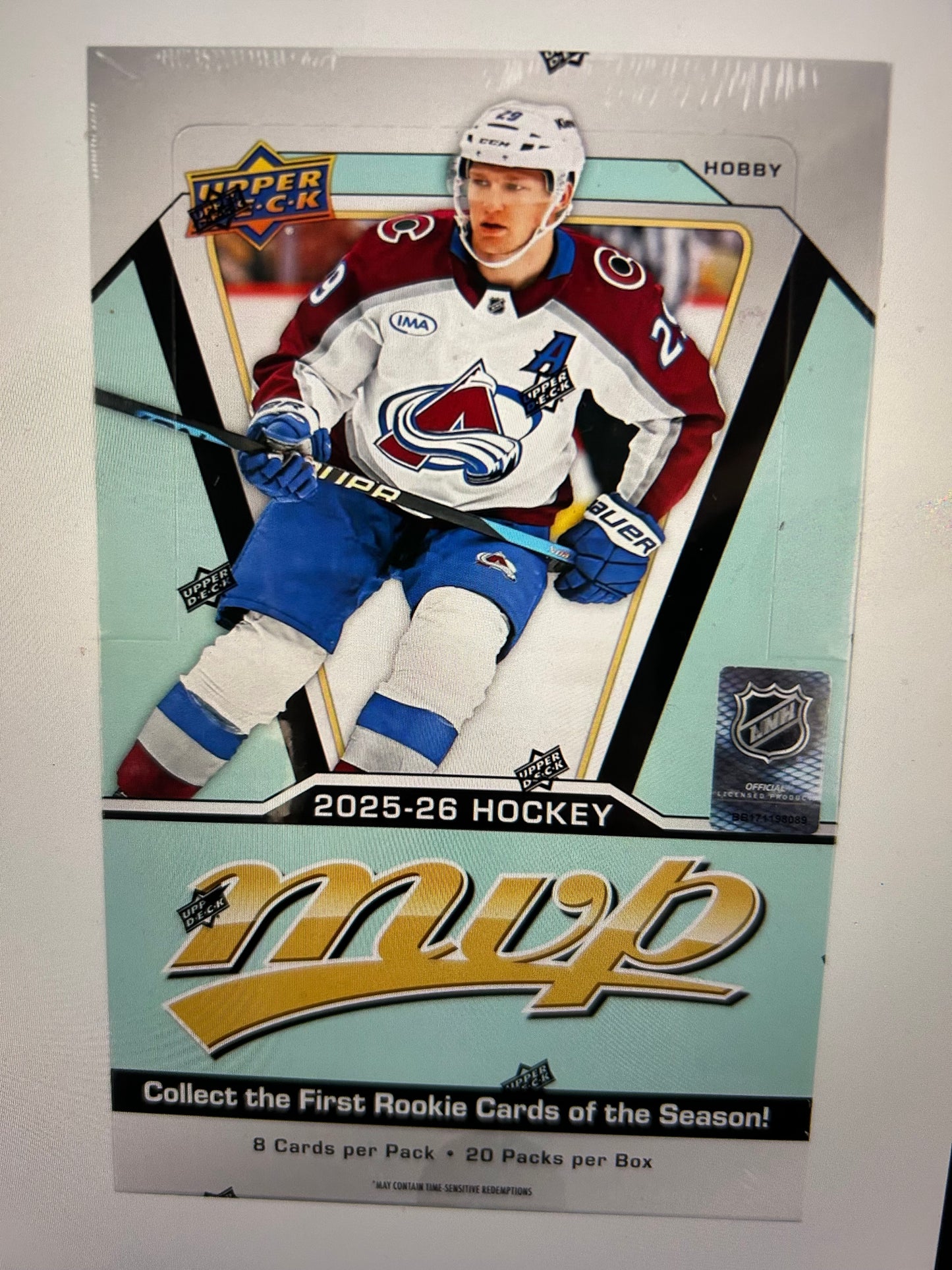 2025/26 Upper Deck MVP Hockey Hobby Box