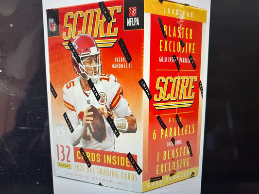 2021 Panini Score Football 11-Pack Blaster Box