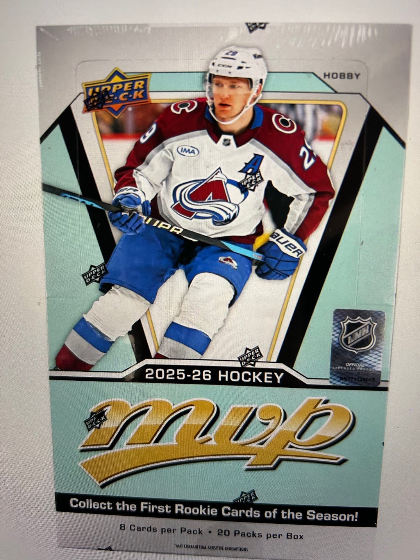 2025/26 Upper Deck MVP Hockey Hobby Box
