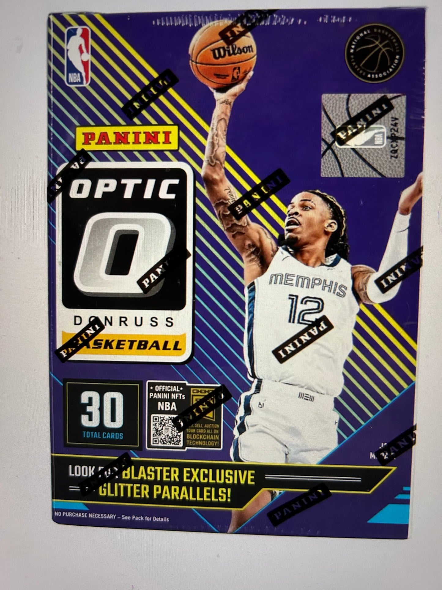 2024/25 Panini Donruss Optic Basketball 6-Pack Blaster Box Glitter Parallels
