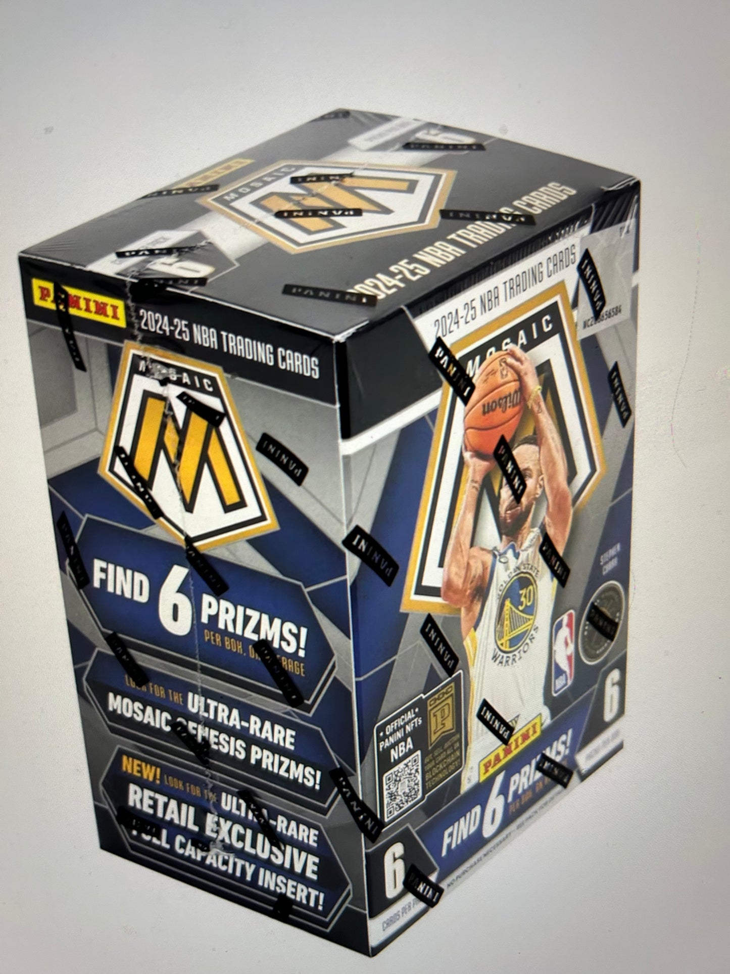 2024/25 Panini Mosaic Basketball 6-Pack Blaster Box stained glass SSP