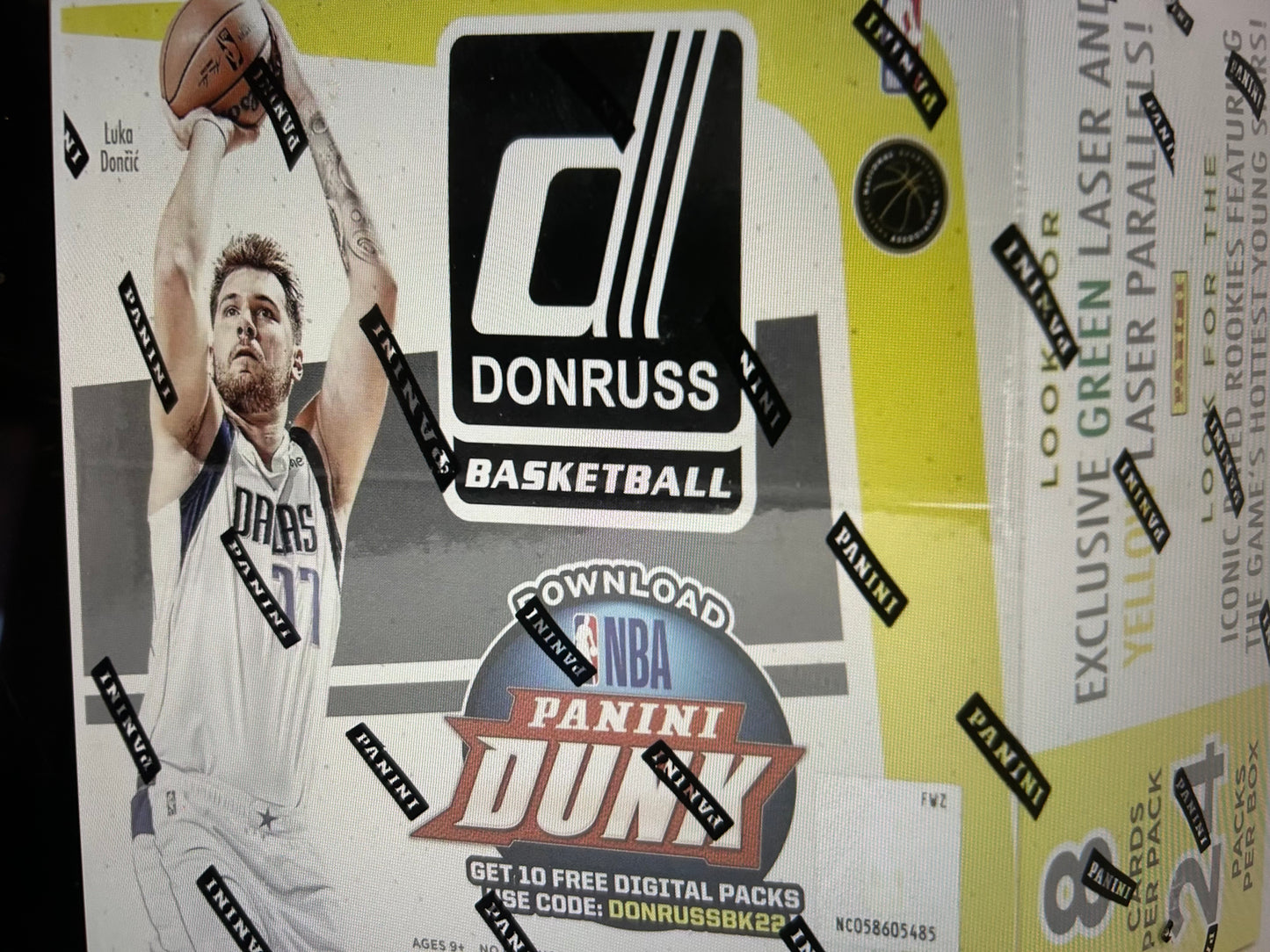 2021/22 Panini Donruss Basketball Retail 24-Pack Box