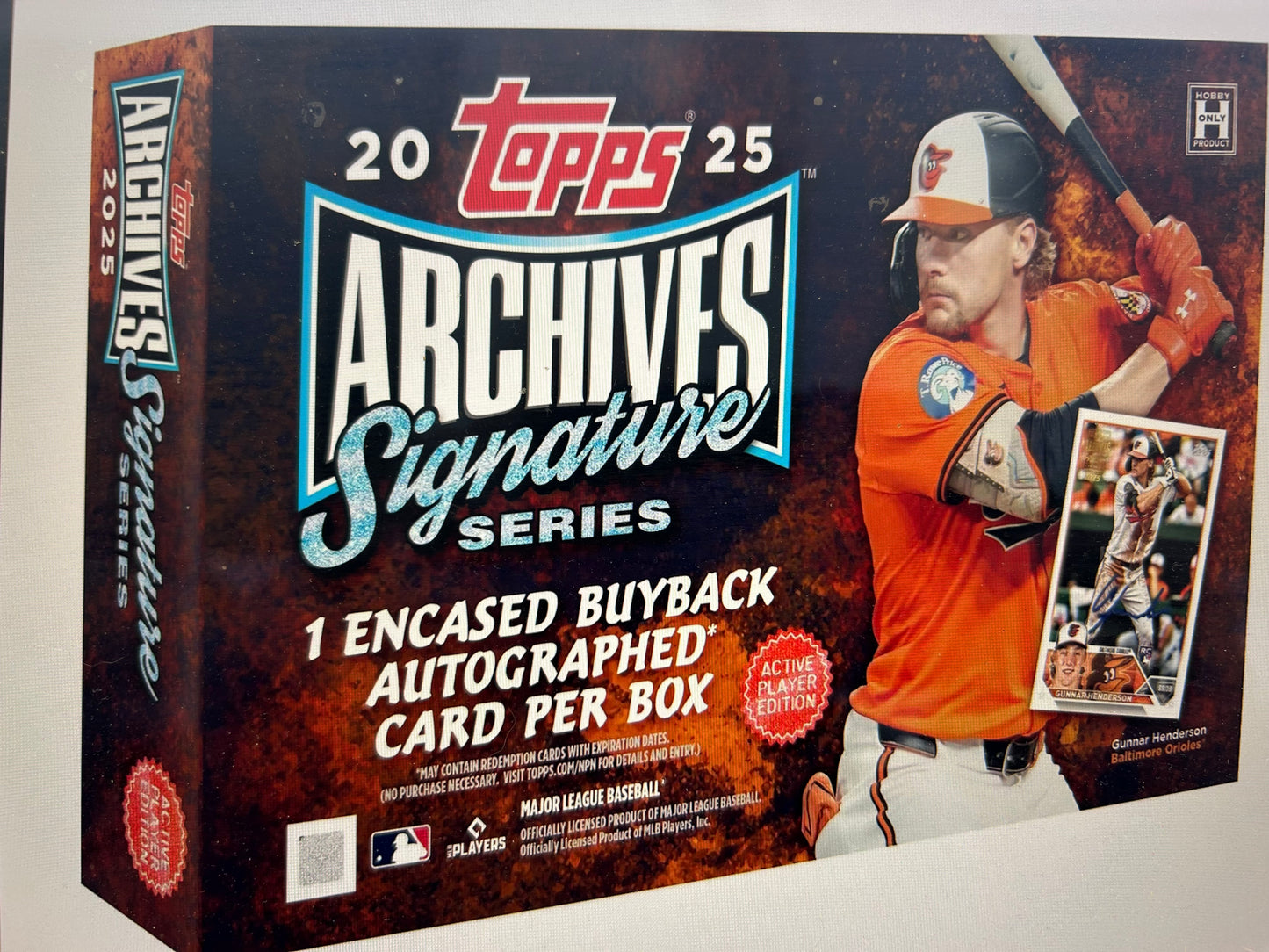 2025 Topps Archives Signature Series Baseball Hobby Box