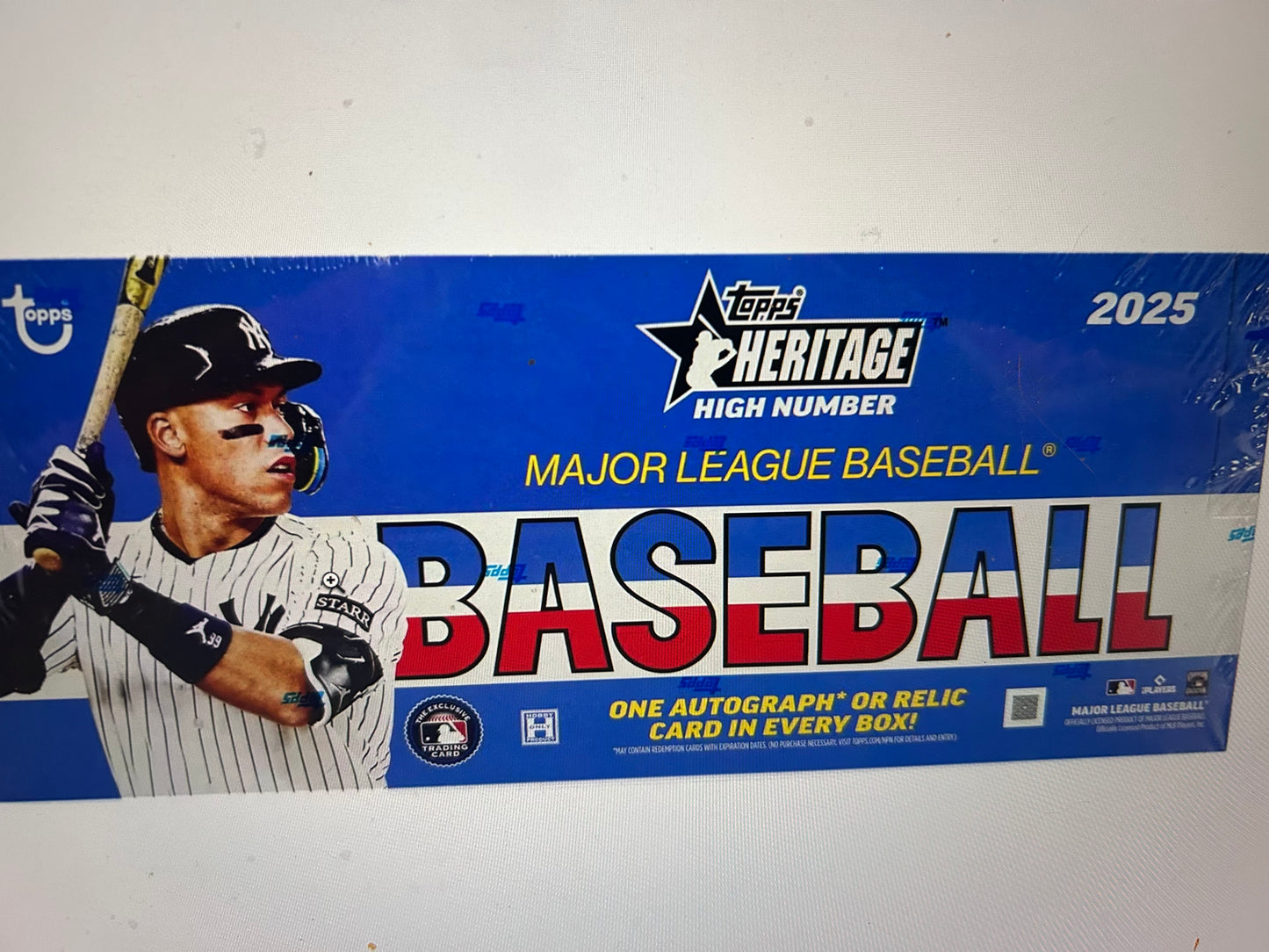 2025 Topps Heritage High Number Baseball Hobby Box