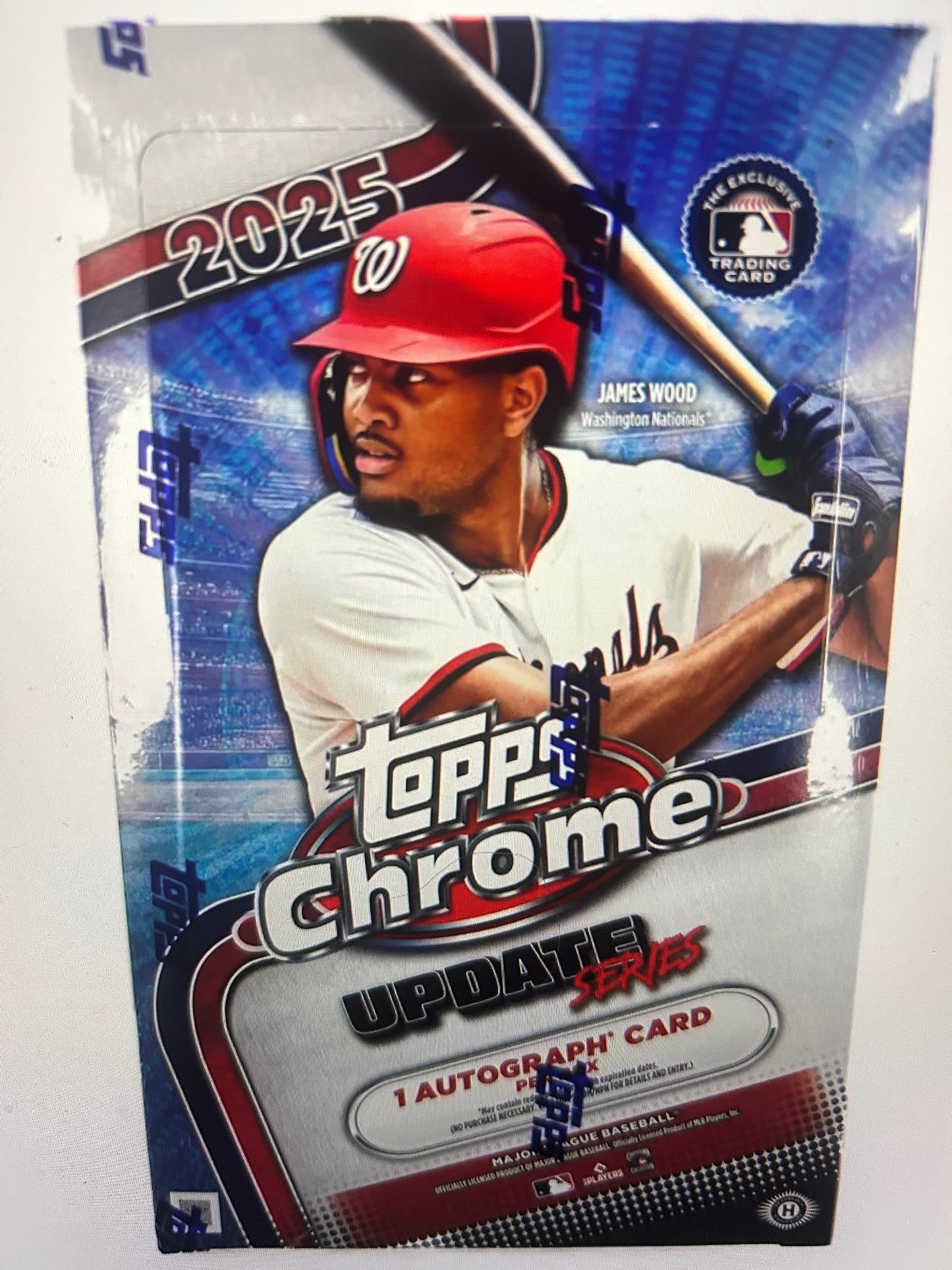 2025 Topps Chrome Update Series Baseball Hobby Box