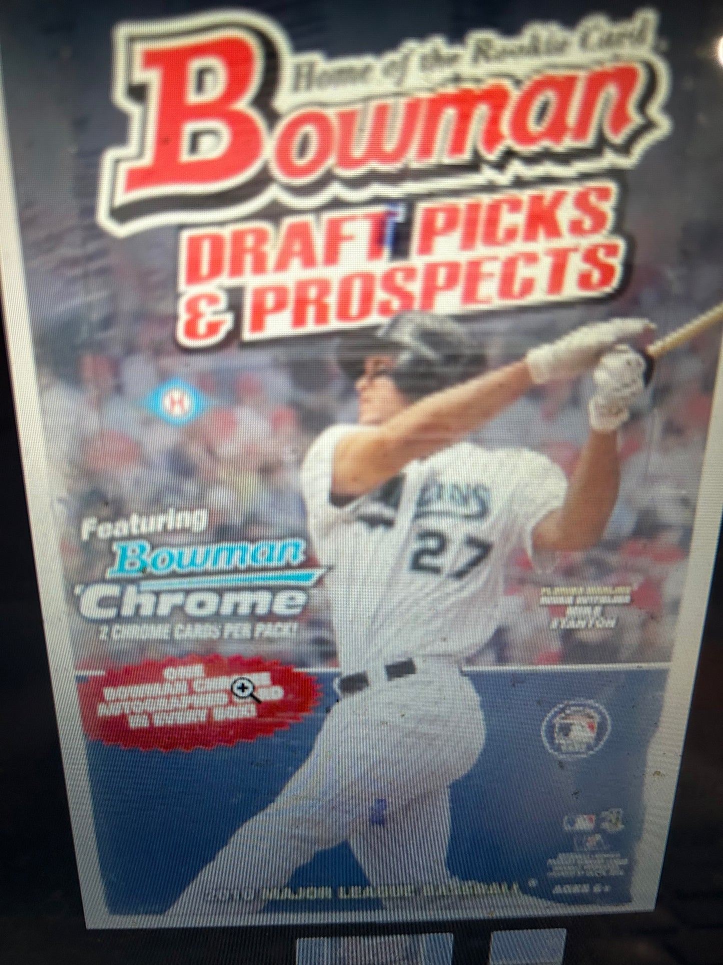 2010 Bowman Draft Picks & Prospects Baseball Hobby Box