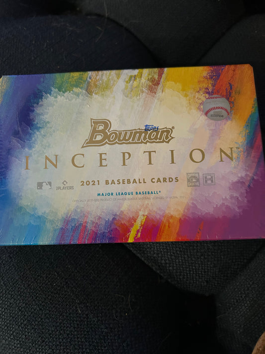 2021 Bowman Inception Hobby Box