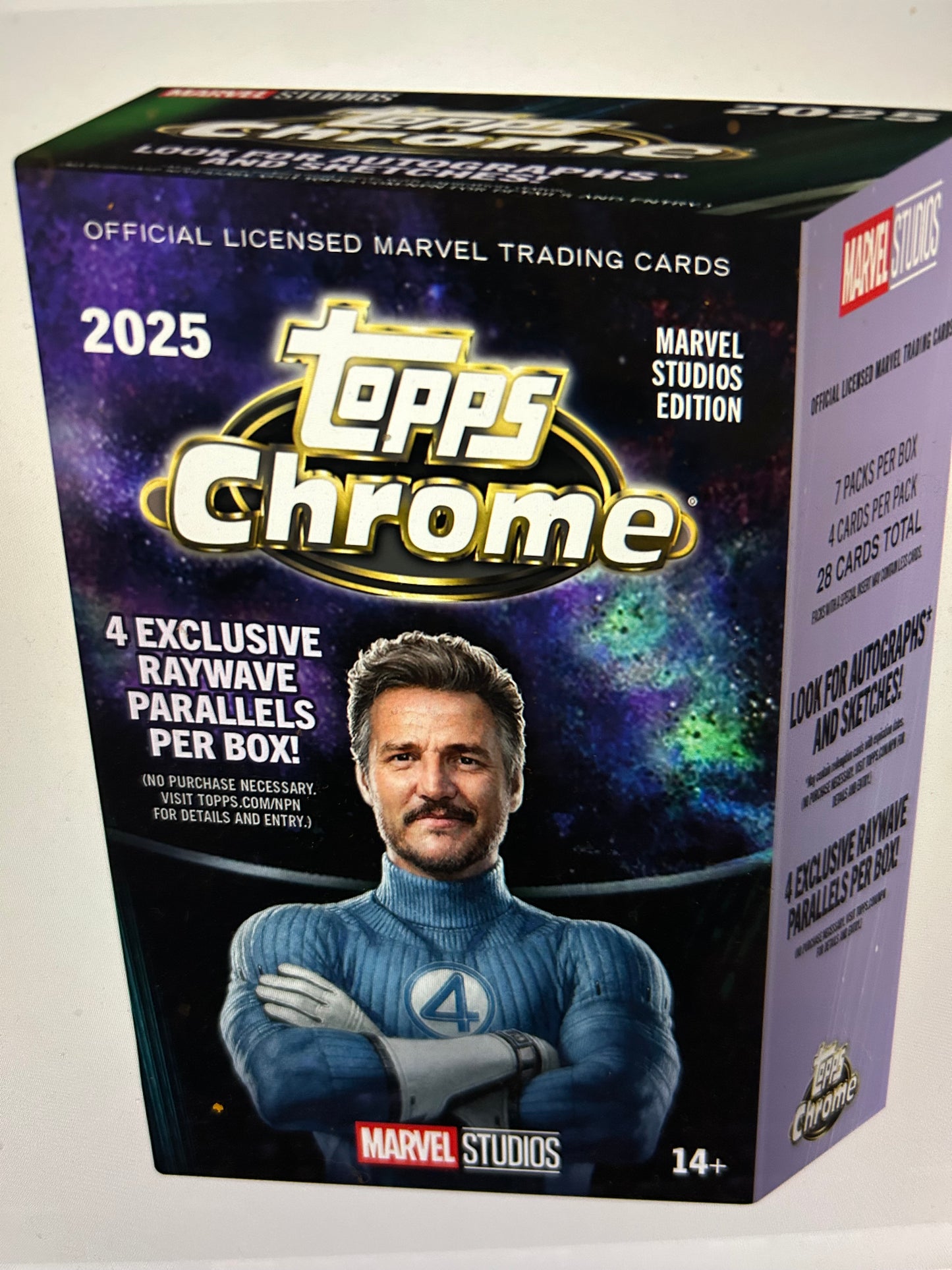 2025 Topps Marvel Studios Chrome® - Value Blaster Box
