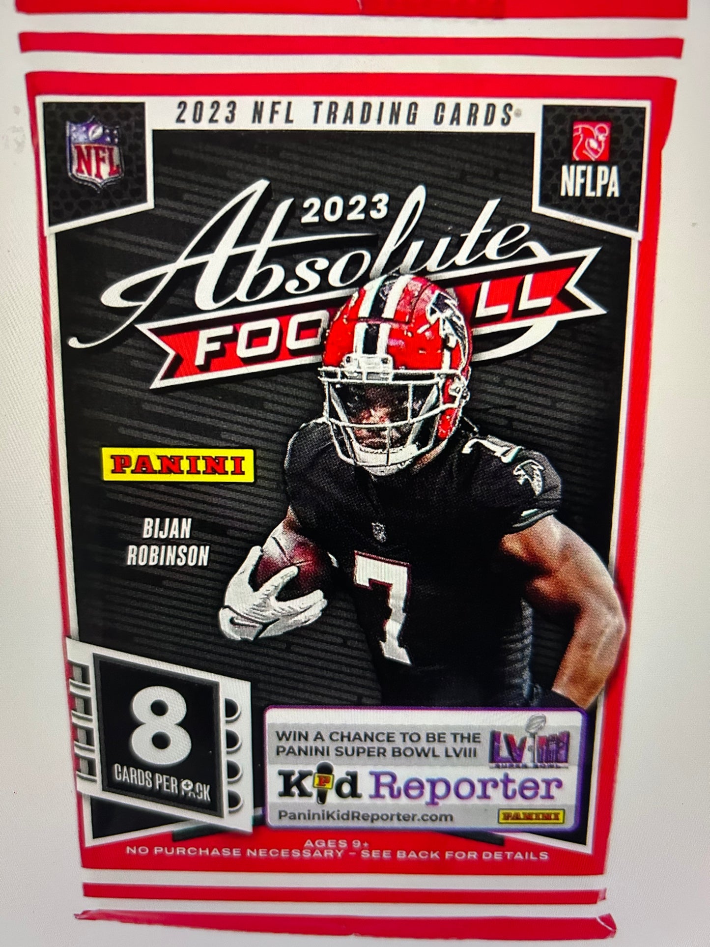 2023 Panini Absolute Football Retail Pack (Pink Parallels) ( 2 Pack Lot )