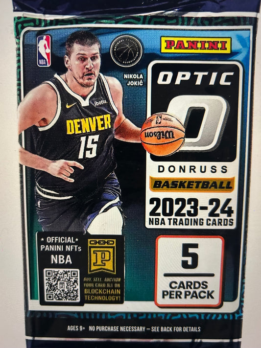 2023/24 Panini Donruss Optic Basketball Blaster Pack Glitter Parallels