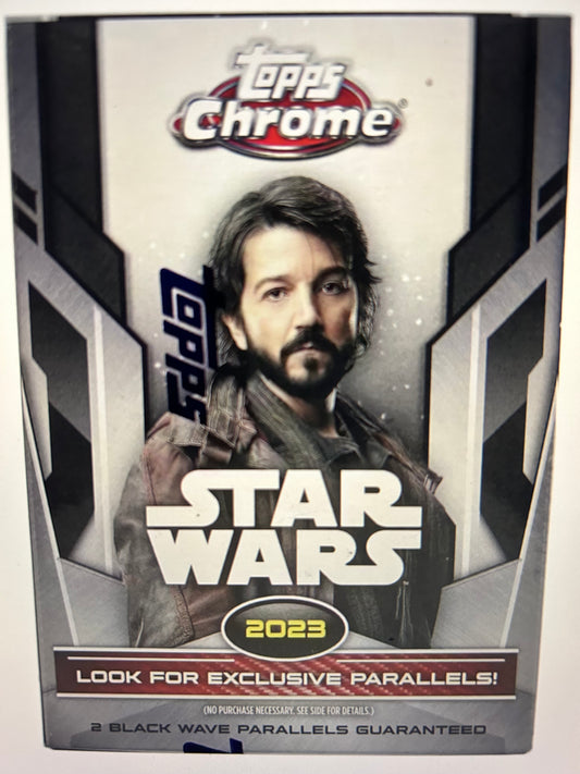 2023 Topps Star Wars Chrome 10-Pack Blaster Box