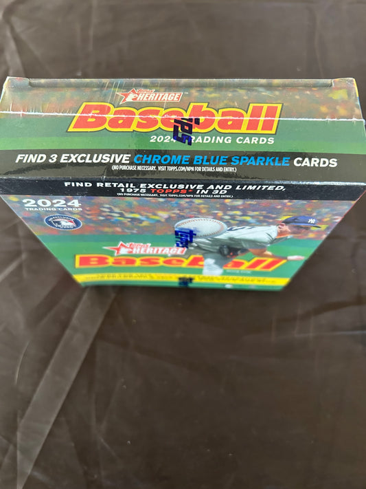 2024 Topps Heritage Baseball Monster Box