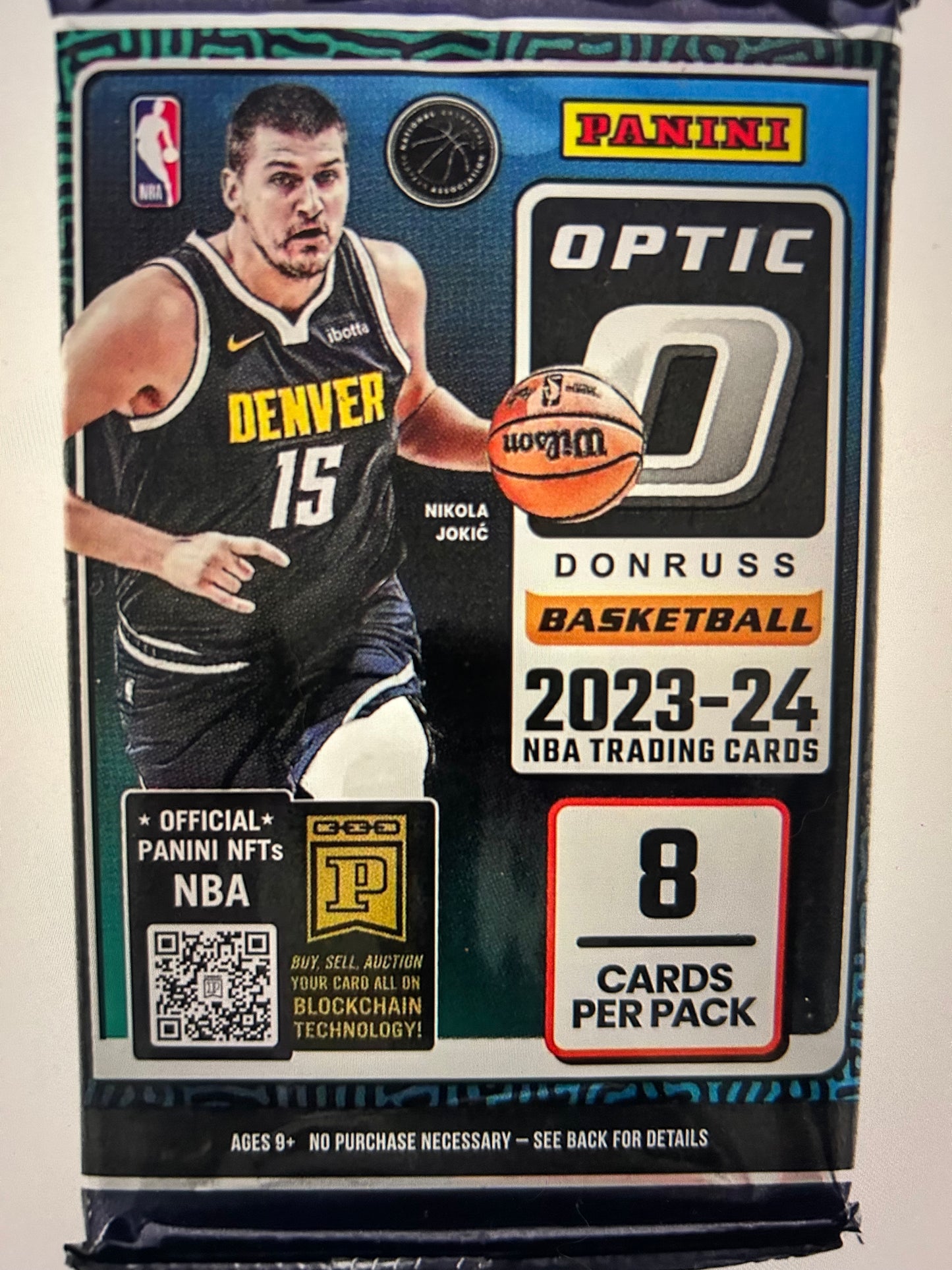 2023/24 Panini Donruss Optic Basketball Mega Pack (Purple Shock) (1 Pack Lot)