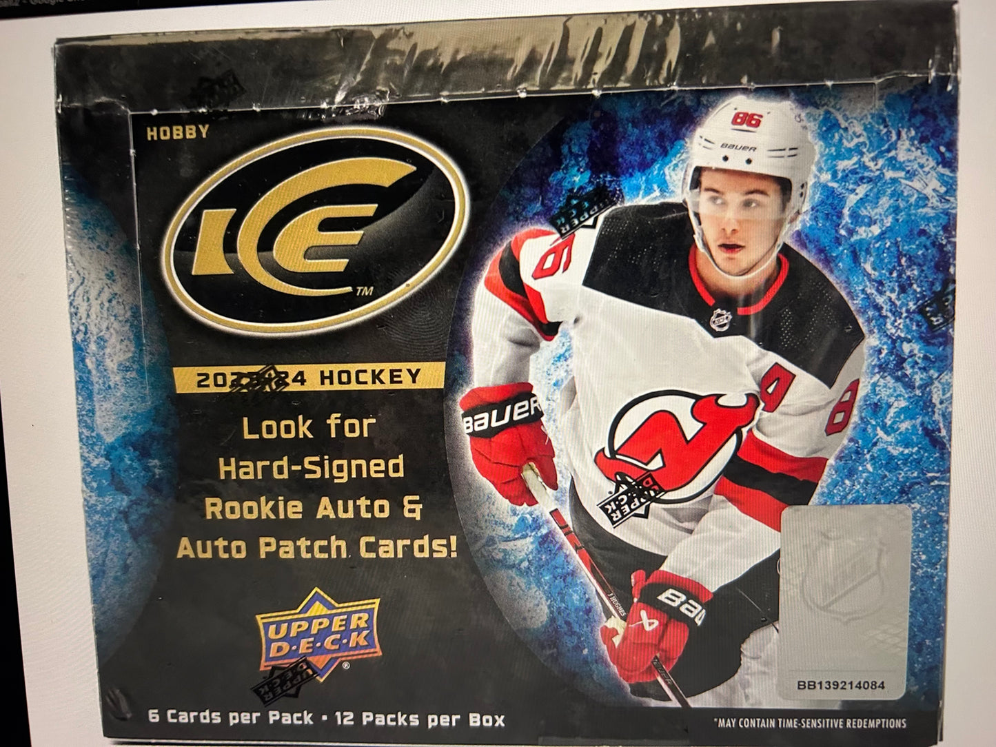 2023/24 Upper Deck Ice Hockey Hobby Box
