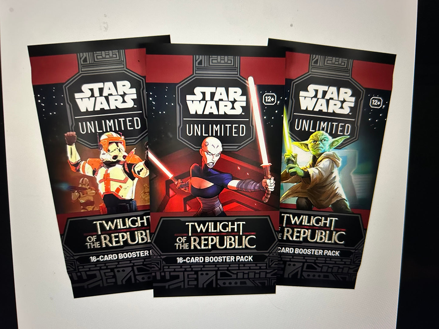 Star Wars Unlimited Twilight of the Republic Booster Pack. ( 1 Pack Lot )