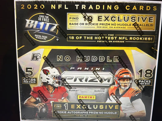 2020 Panini Prizm No Huddle Football Hobby Box