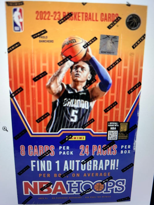 2022/23 Panini NBA Hoops Basketball Hobby Box