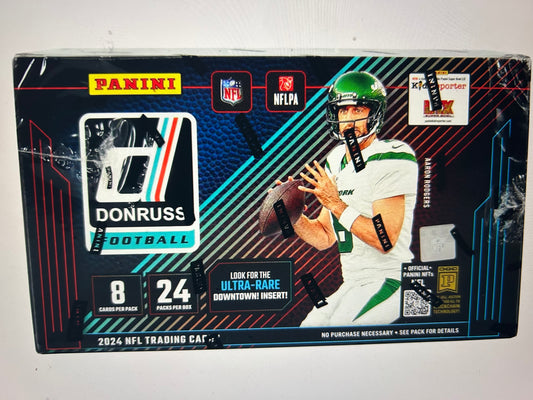 2024 Panini Donruss Football Retail 24-Pack Box