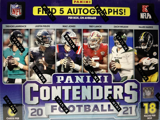 2021 Panini Contenders Football Hobby Box
