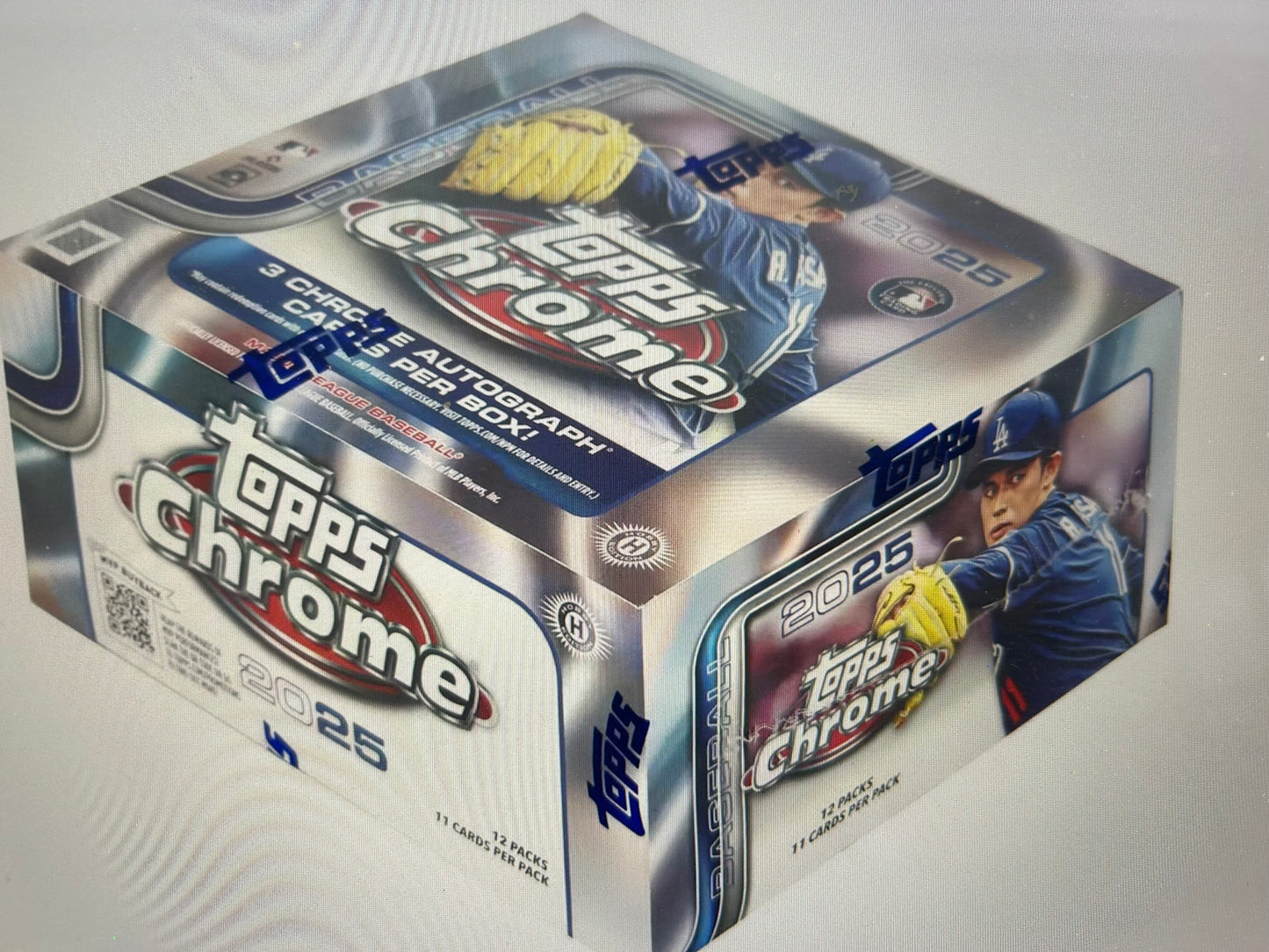 2025 Topps Chrome Baseball Hobby Jumbo Box