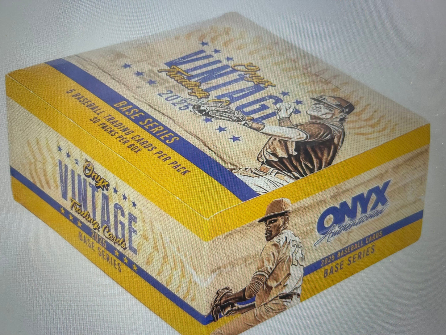 2025 Onyx Vintage Baseball Hobby Box