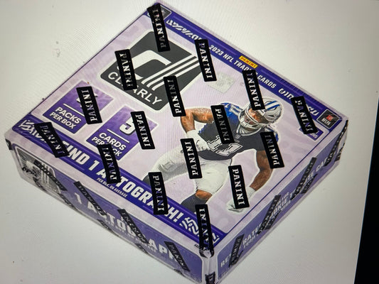 2023 Panini Clearly Donruss Football Hobby Box