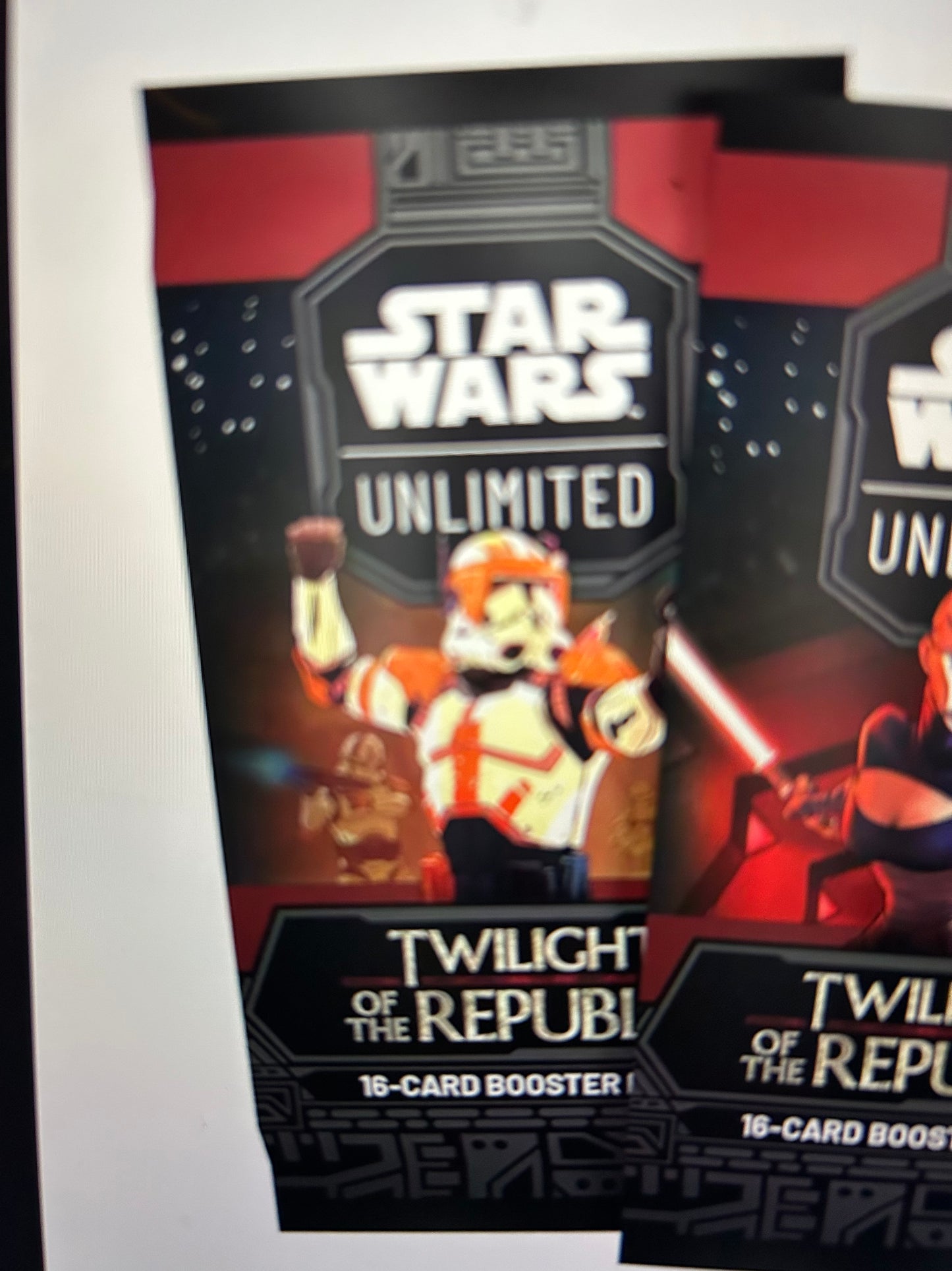 Star Wars Unlimited Twilight of the Republic Booster Pack. ( 1 Pack Lot )