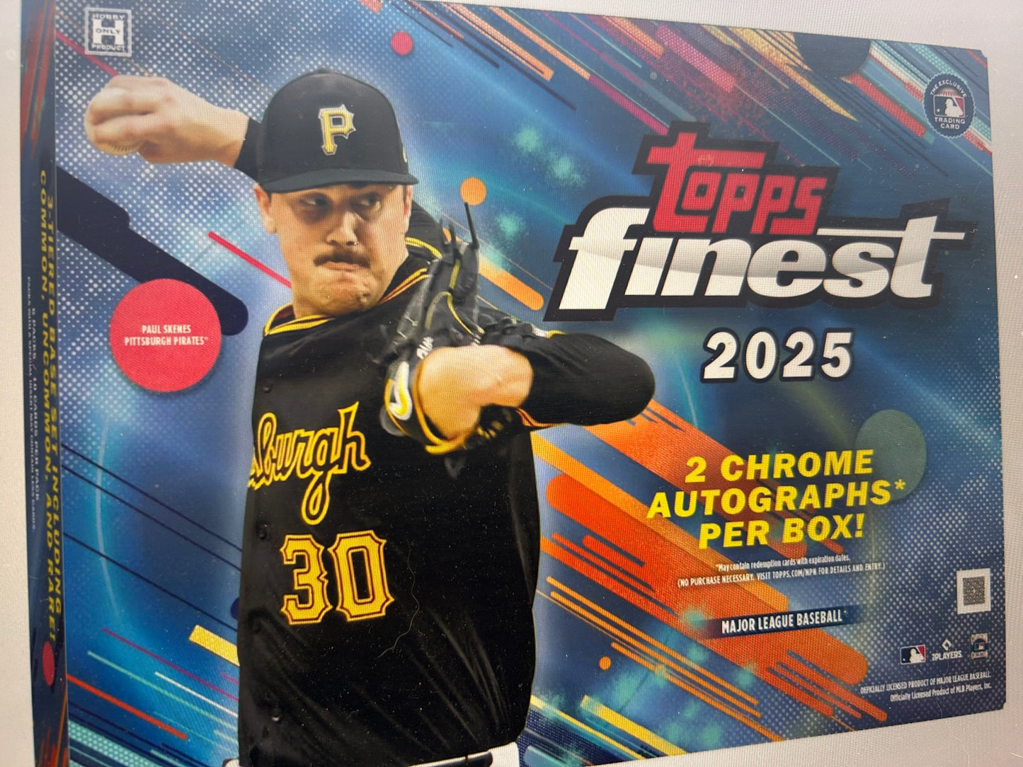2025 Topps Finest Baseball Hobby Box