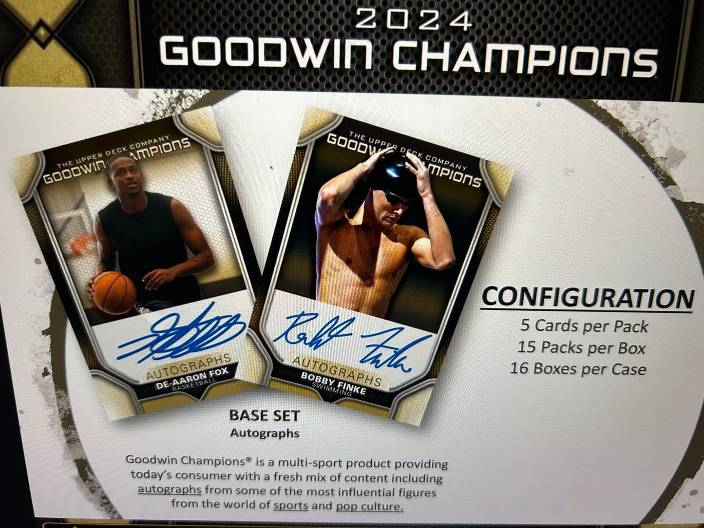 2024 Upper Deck Goodwin Champions Hobby Box