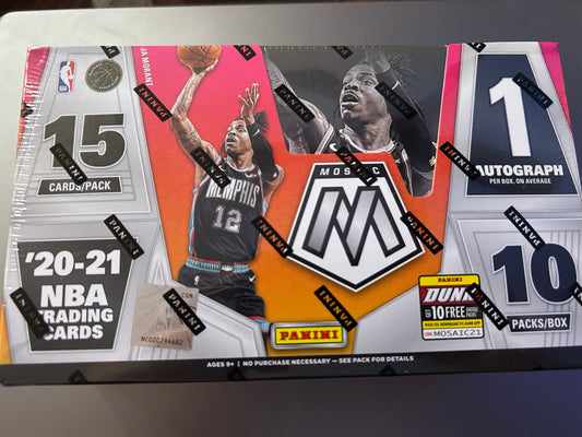 2020/21 Panini Mosaic Basketball Hobby Box