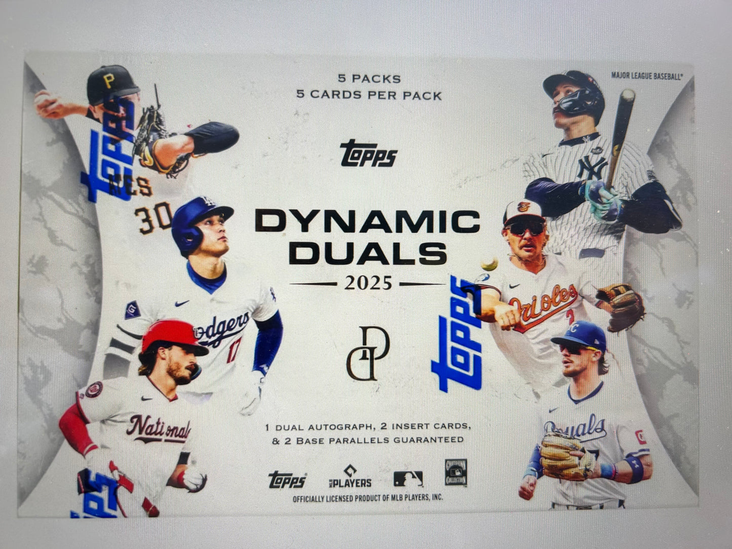 2025 Topps Dynamic Duals Baseball Hobby Box