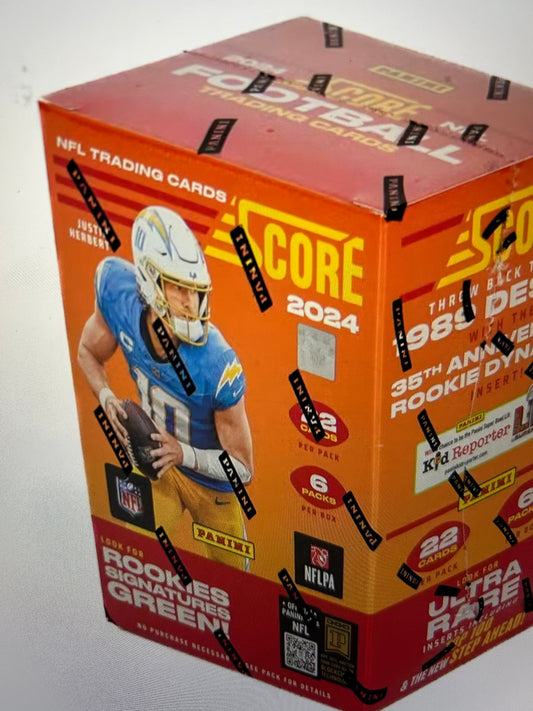 2024 Panini Score Football 6-Pack Hobby Blaster Box