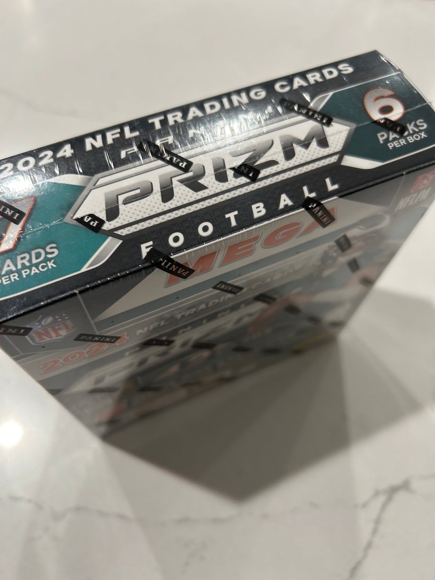 2024 Panini Prizm Football Mega Box (Neon Green Pulsar)