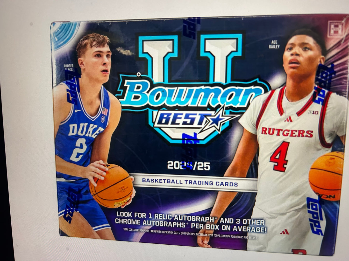 2024/25 Bowman University Best Basketball Hobby Box