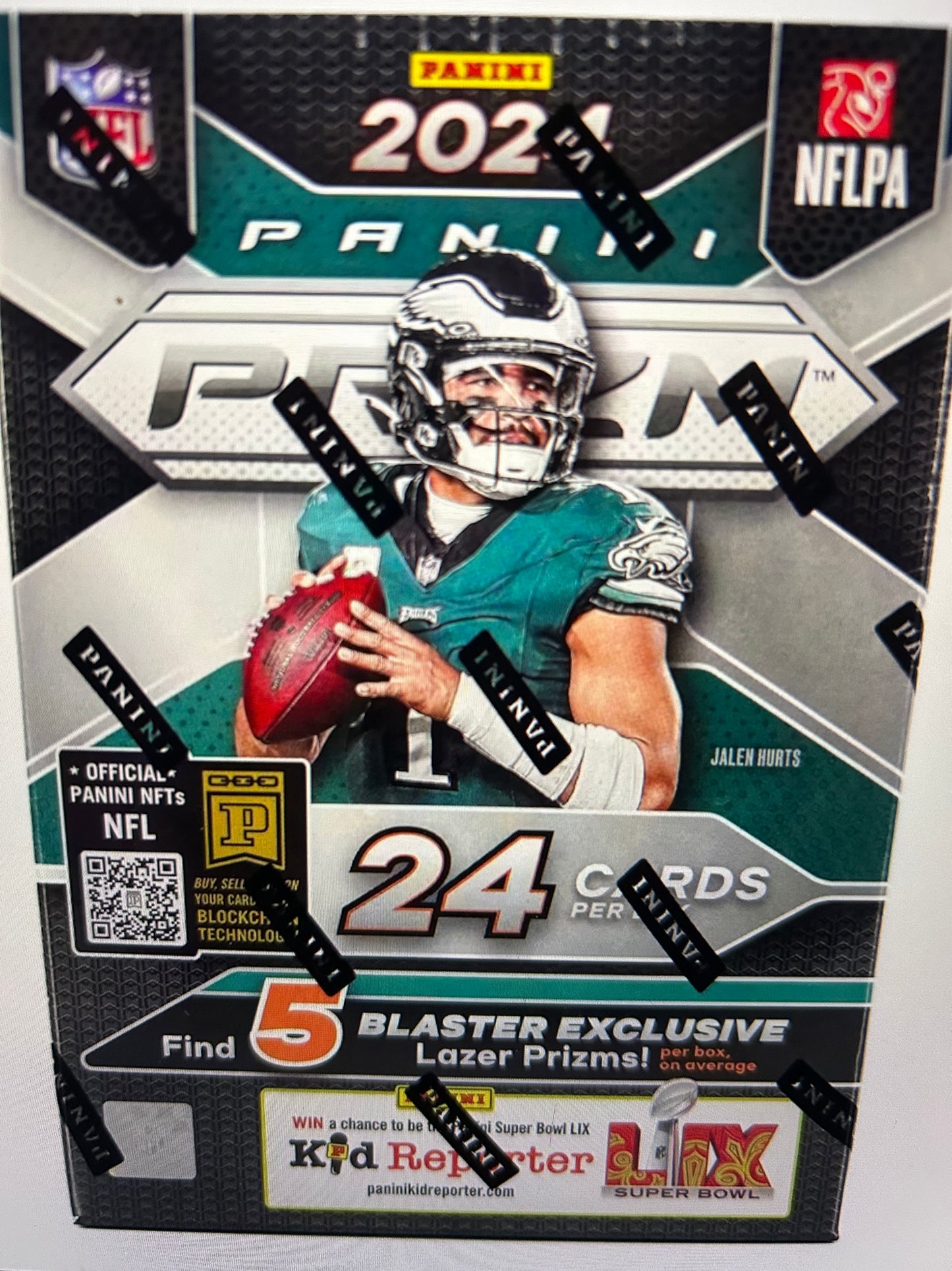 2024 Panini Prizm Football 6-Pack Blaster Box (Lazer Prizms!)