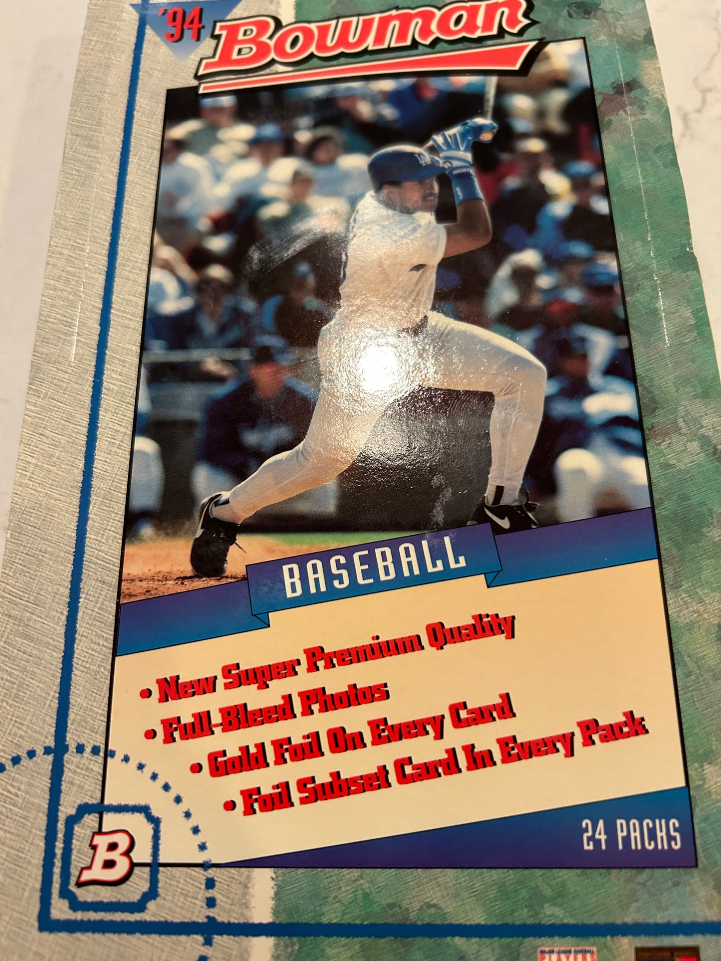 1994 Bowman Baseball 3 pack lot