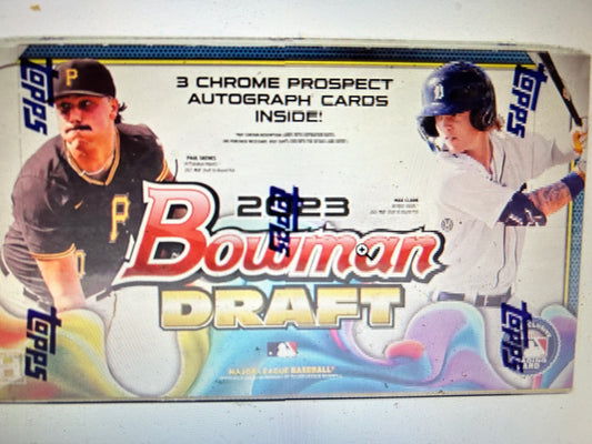 2023 Bowman Draft Baseball Hobby Jumbo Box