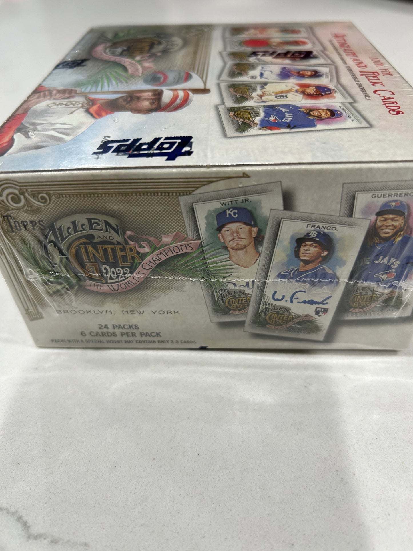 2022 Topps Allen & Ginter Baseball Retail 24-Pack Box